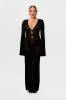 Crochet Keyhole Maxi Dress Petite sold by Naked Wardrobe