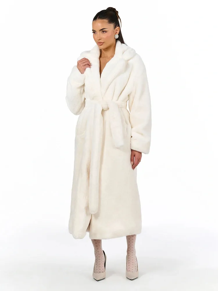 Luxe Fur Coat sold by Naked Wardrobe