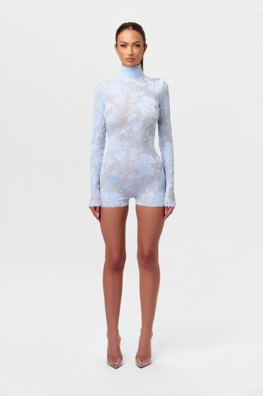 Burnout Print Romper sold by Naked Wardrobe