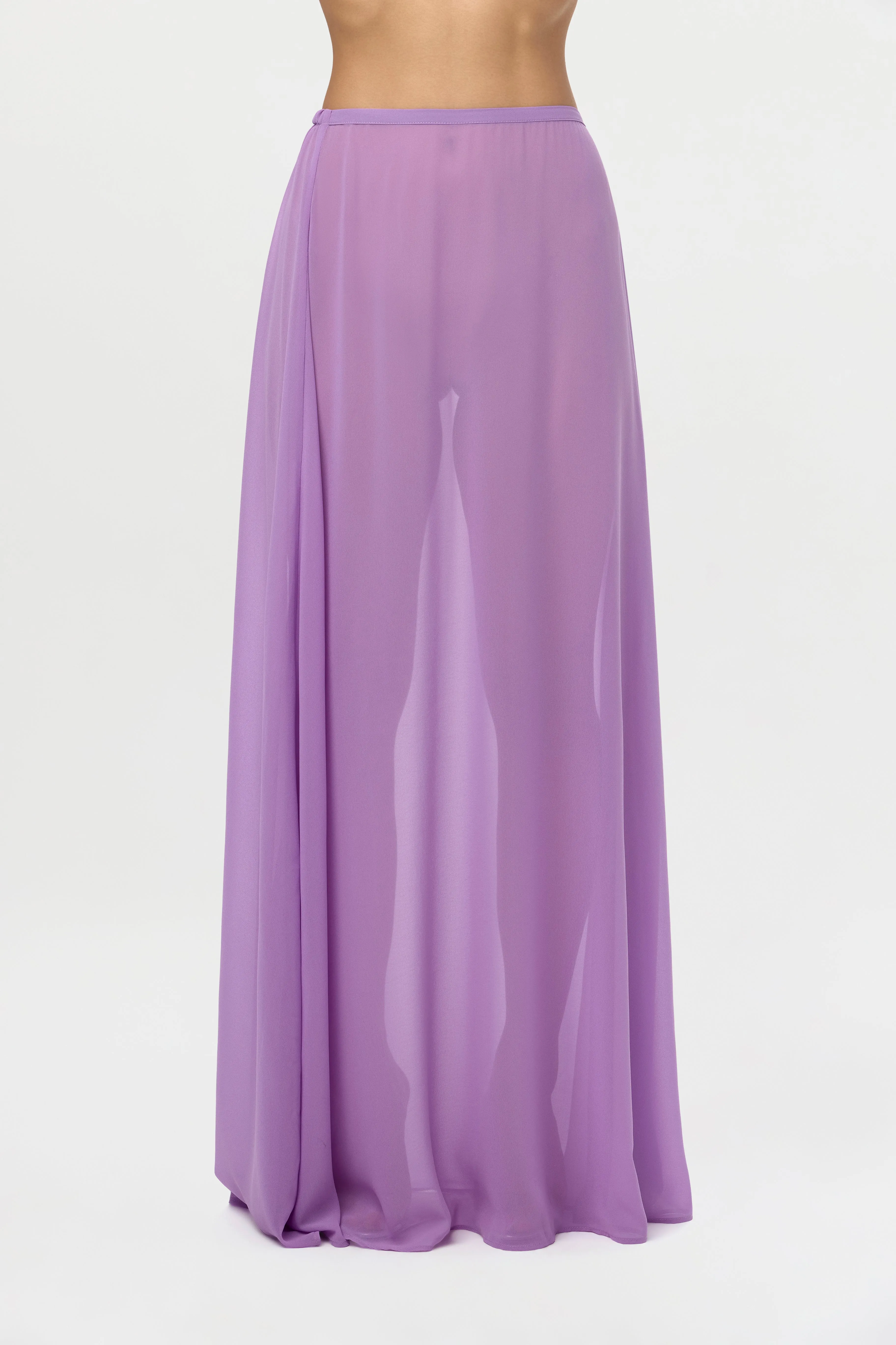 Chiffon Maxi Skirt sold by Naked Wardrobe product image thumbnail 3