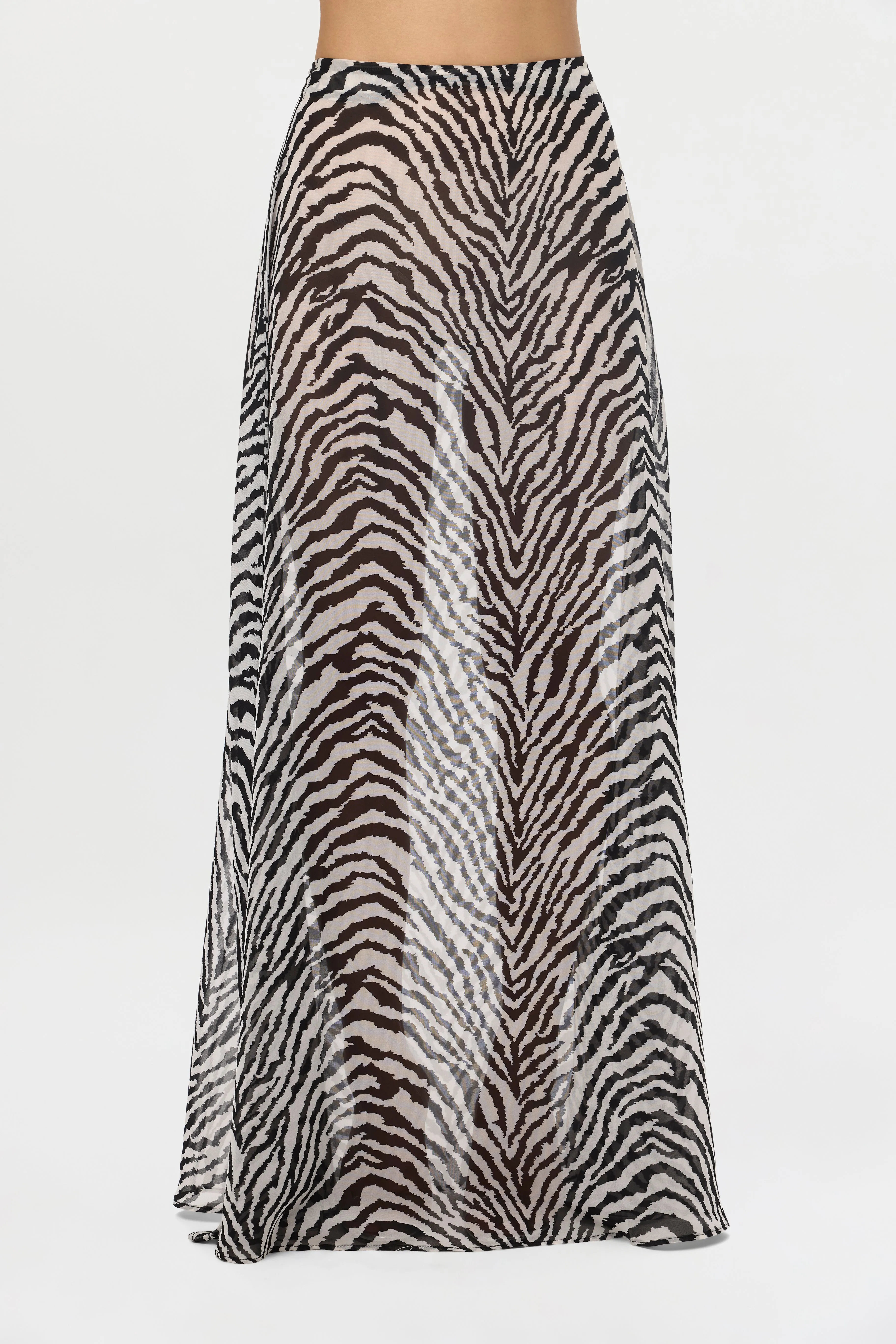 Chiffon Maxi Skirt sold by Naked Wardrobe product image thumbnail 5