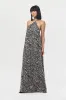 Chiffon Halter Maxi Dress sold by Naked Wardrobe