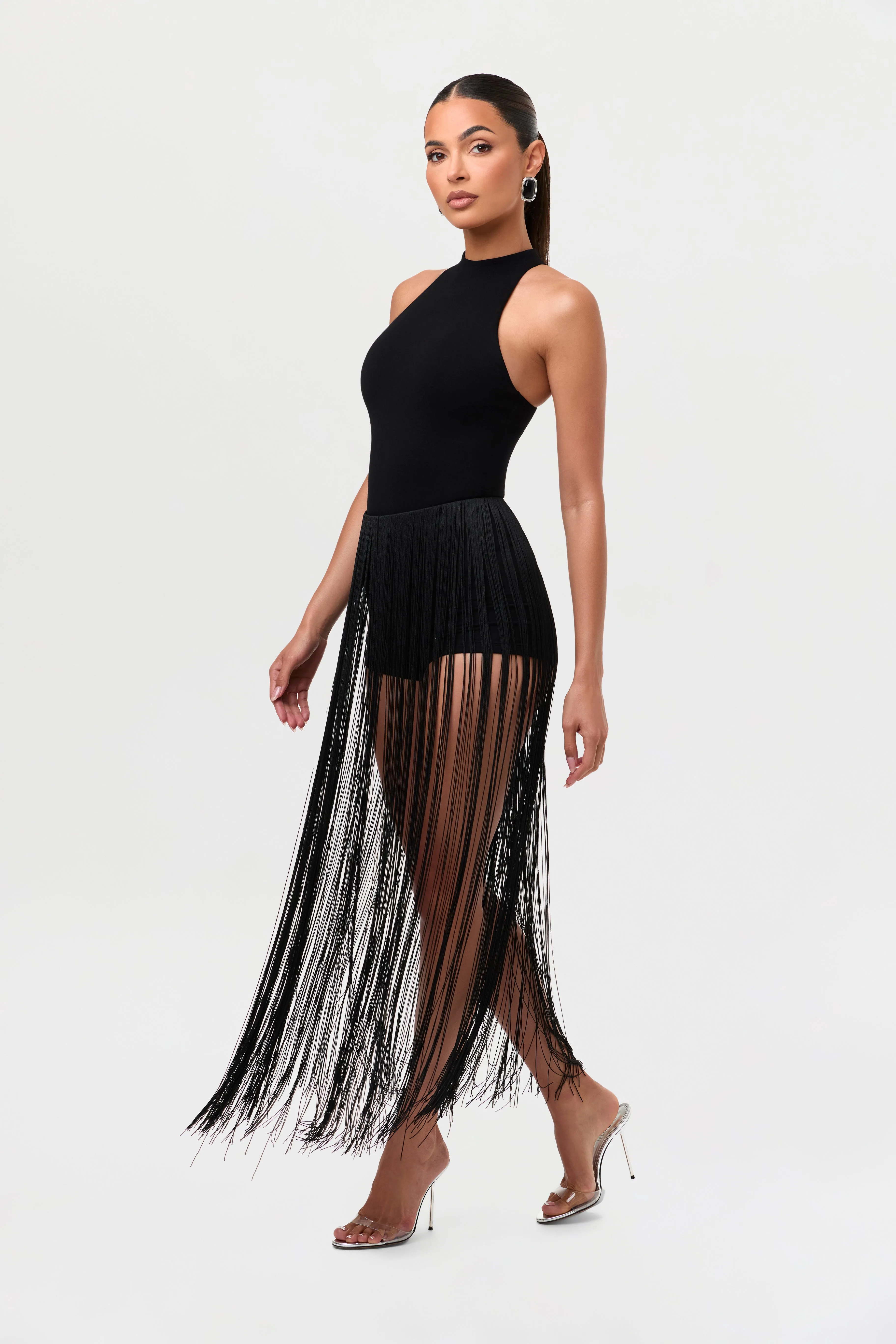 Butter Fringe Hot Pants sold by Naked Wardrobe product image thumbnail 3