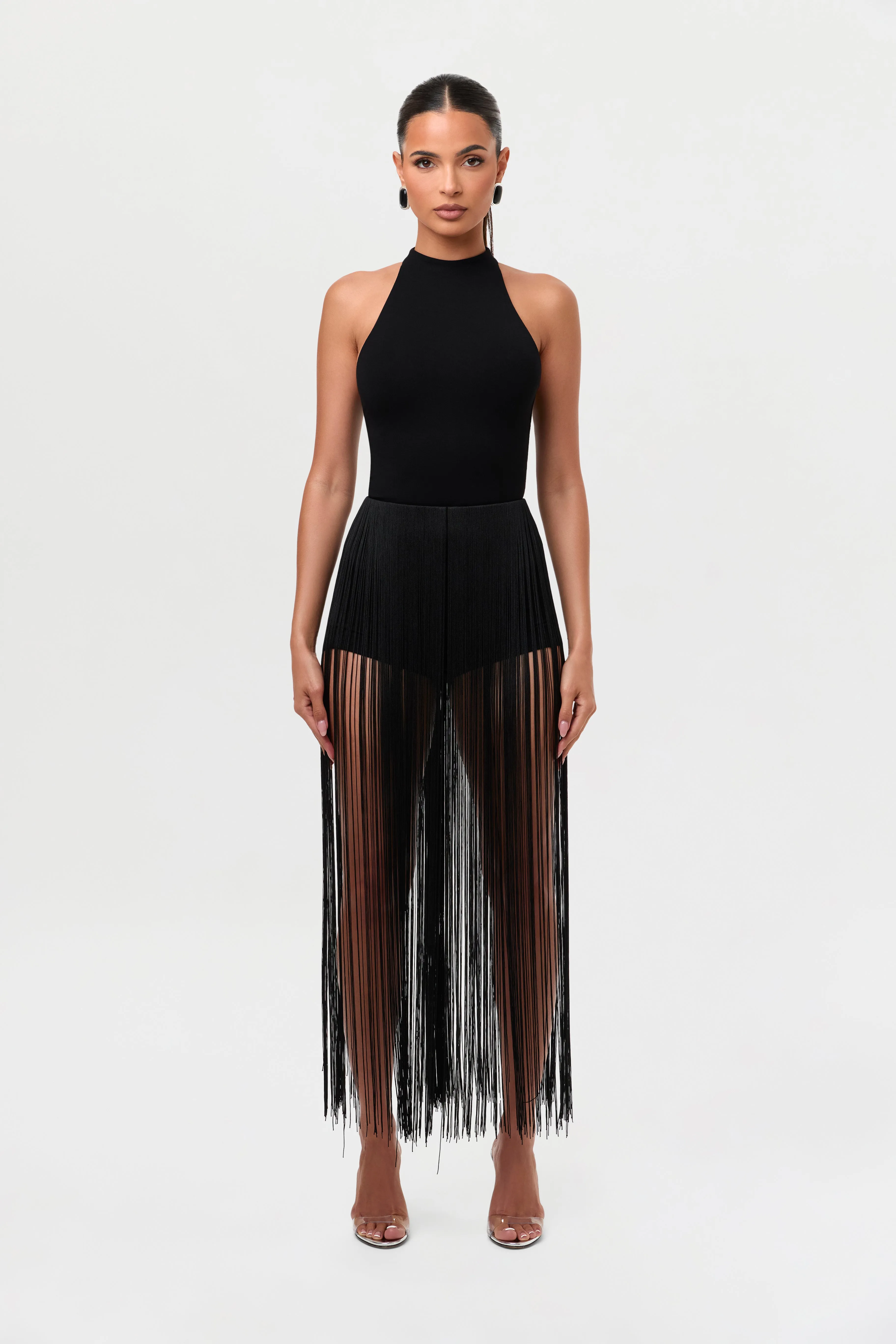 Butter Fringe Hot Pants sold by Naked Wardrobe product image thumbnail 2