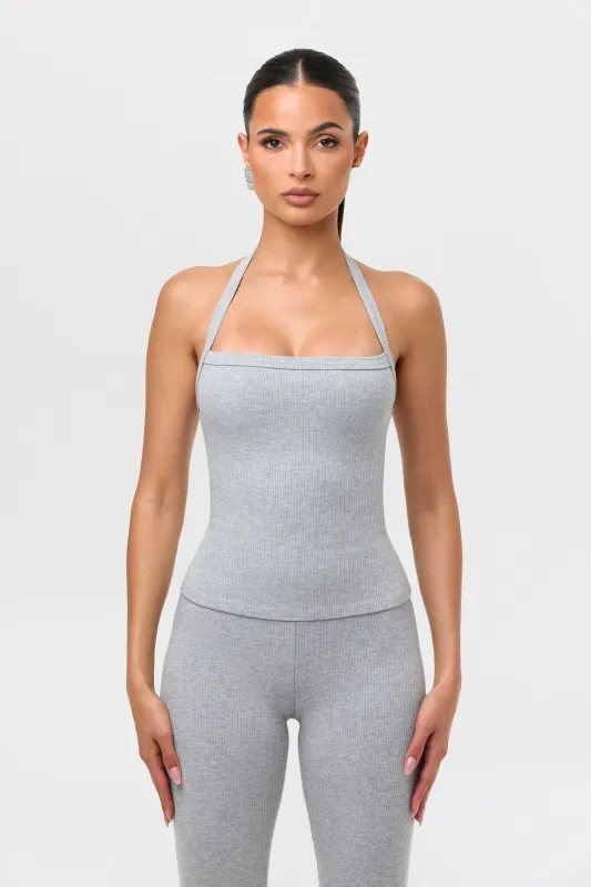 Snatched Crewneck Halter Top sold by Naked Wardrobe