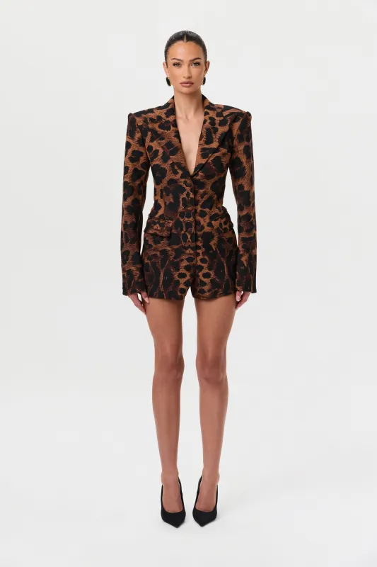 Suiting Blazer Romper sold by Naked Wardrobe