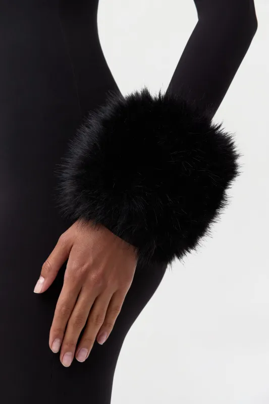 Faux Fur Plush Cuffs sold by Naked Wardrobe