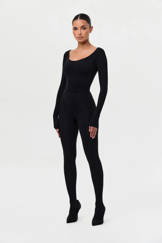 Naked Scoop Neck Bodysuit sold by Naked Wardrobe