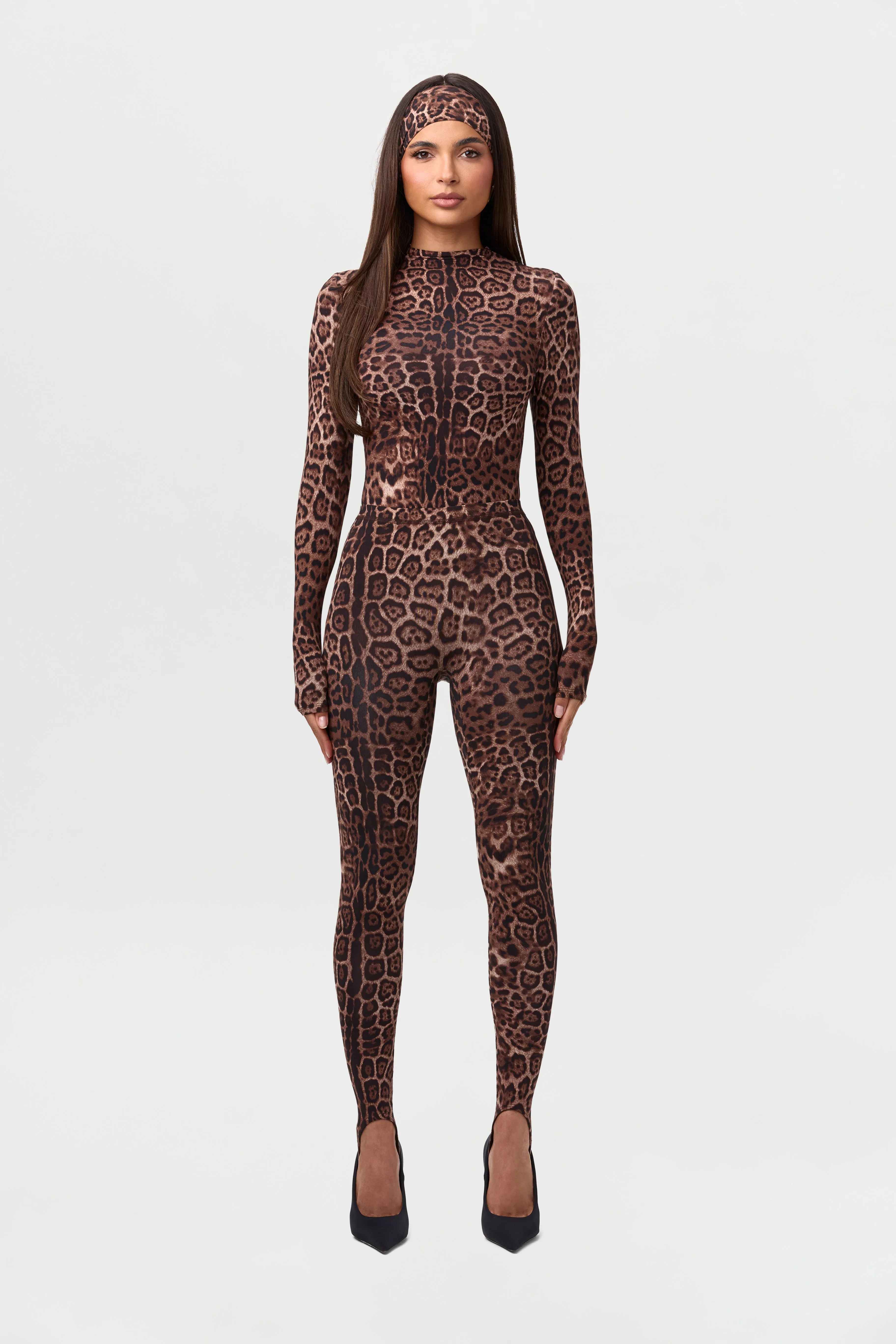 Naked Print Stirrup Legging Petite sold by Naked Wardrobe product image thumbnail 2