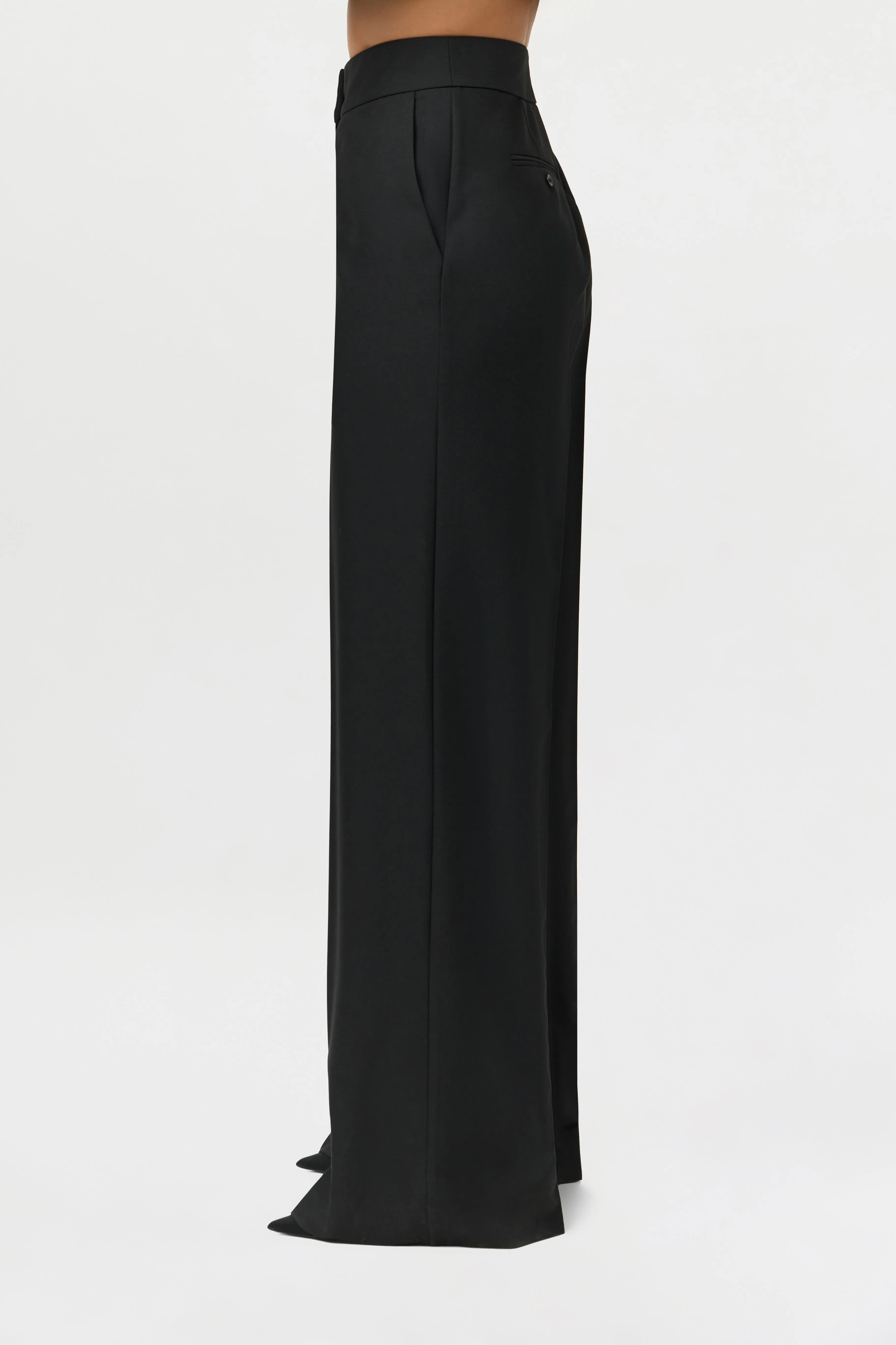 Suiting Straight Leg Trouser sold by Naked Wardrobe product image thumbnail 5