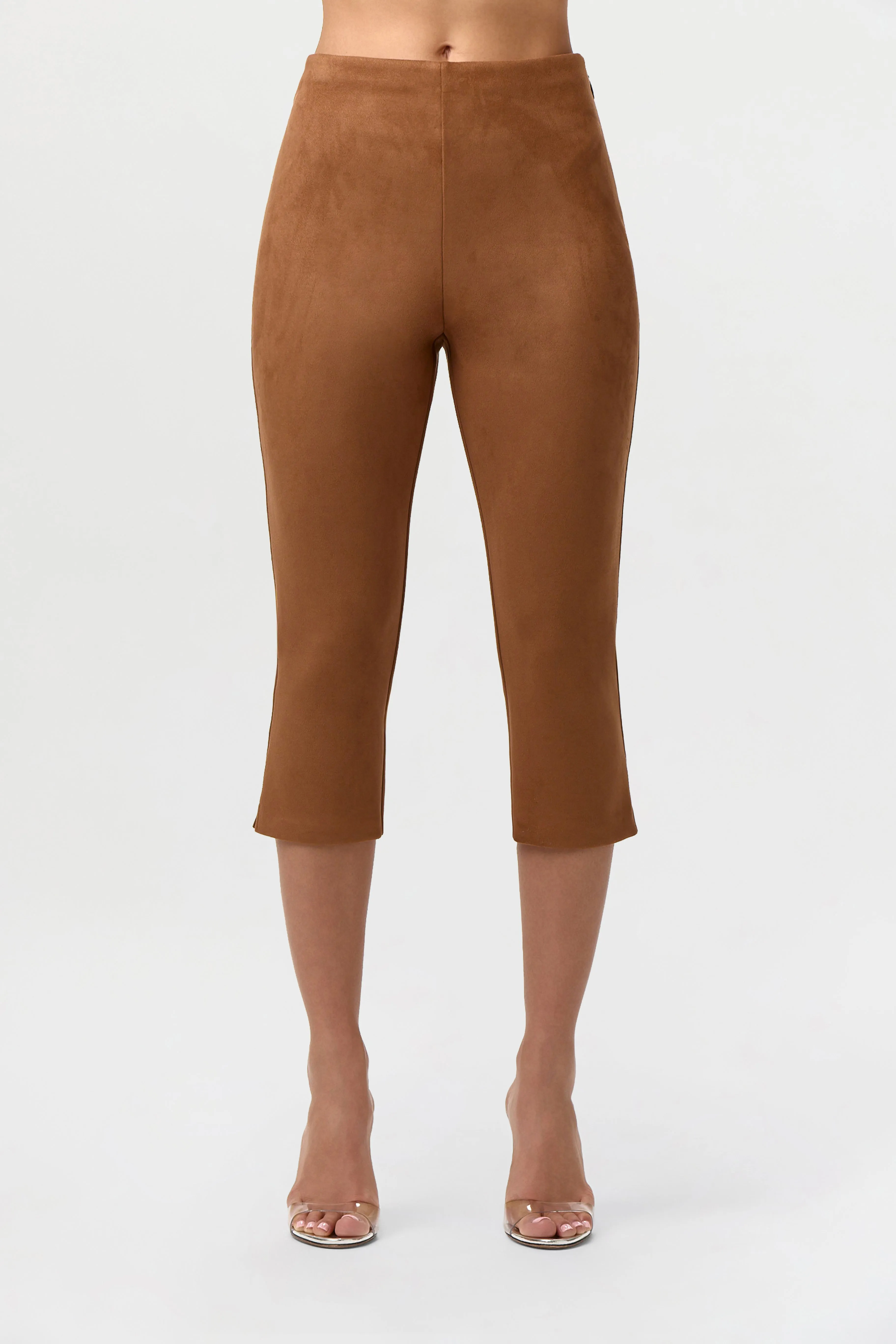 Faux Suede Capri Pants sold by Naked Wardrobe product image thumbnail 3
