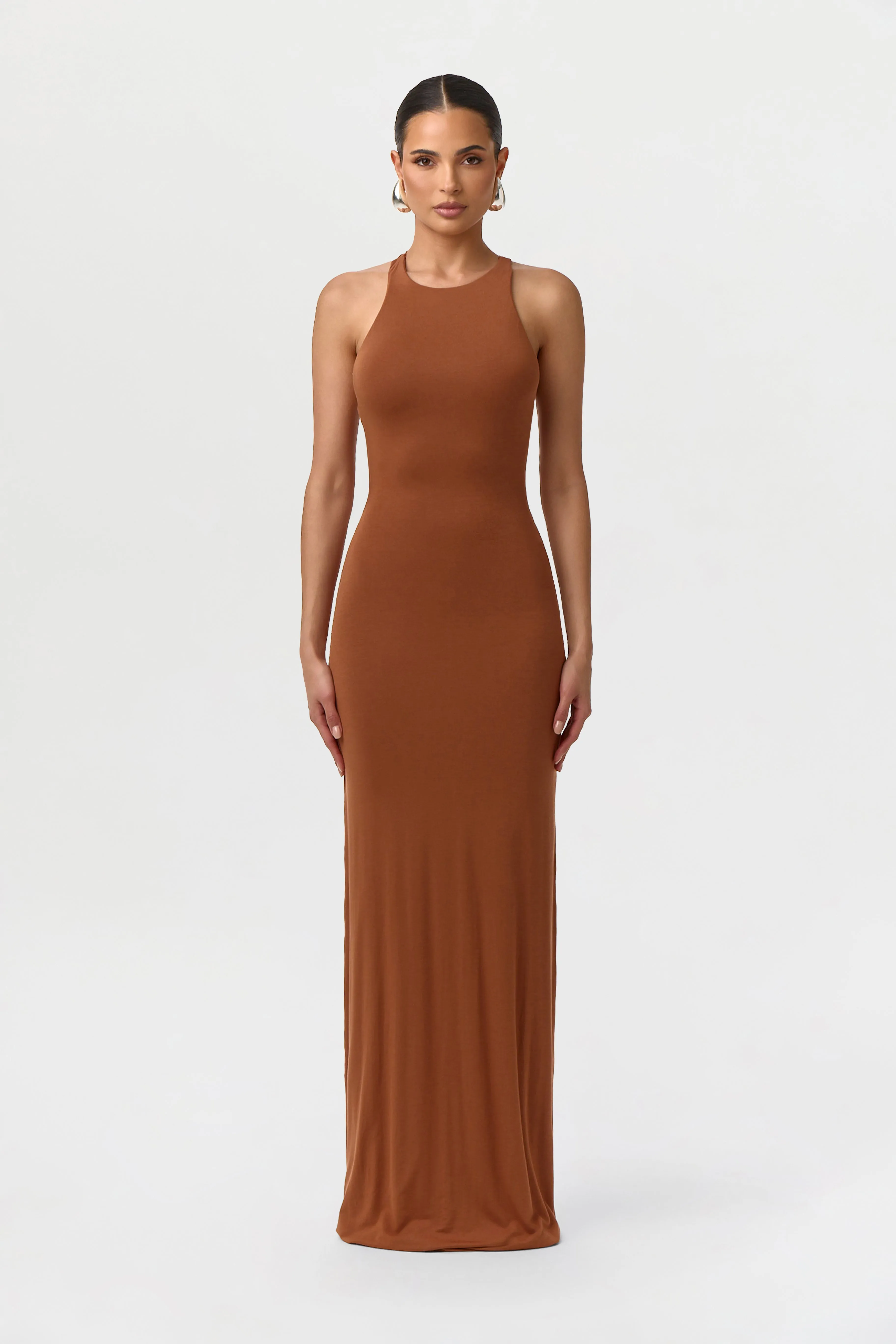Modal Open Back Dome Maxi Dress sold by Naked Wardrobe product image thumbnail 2