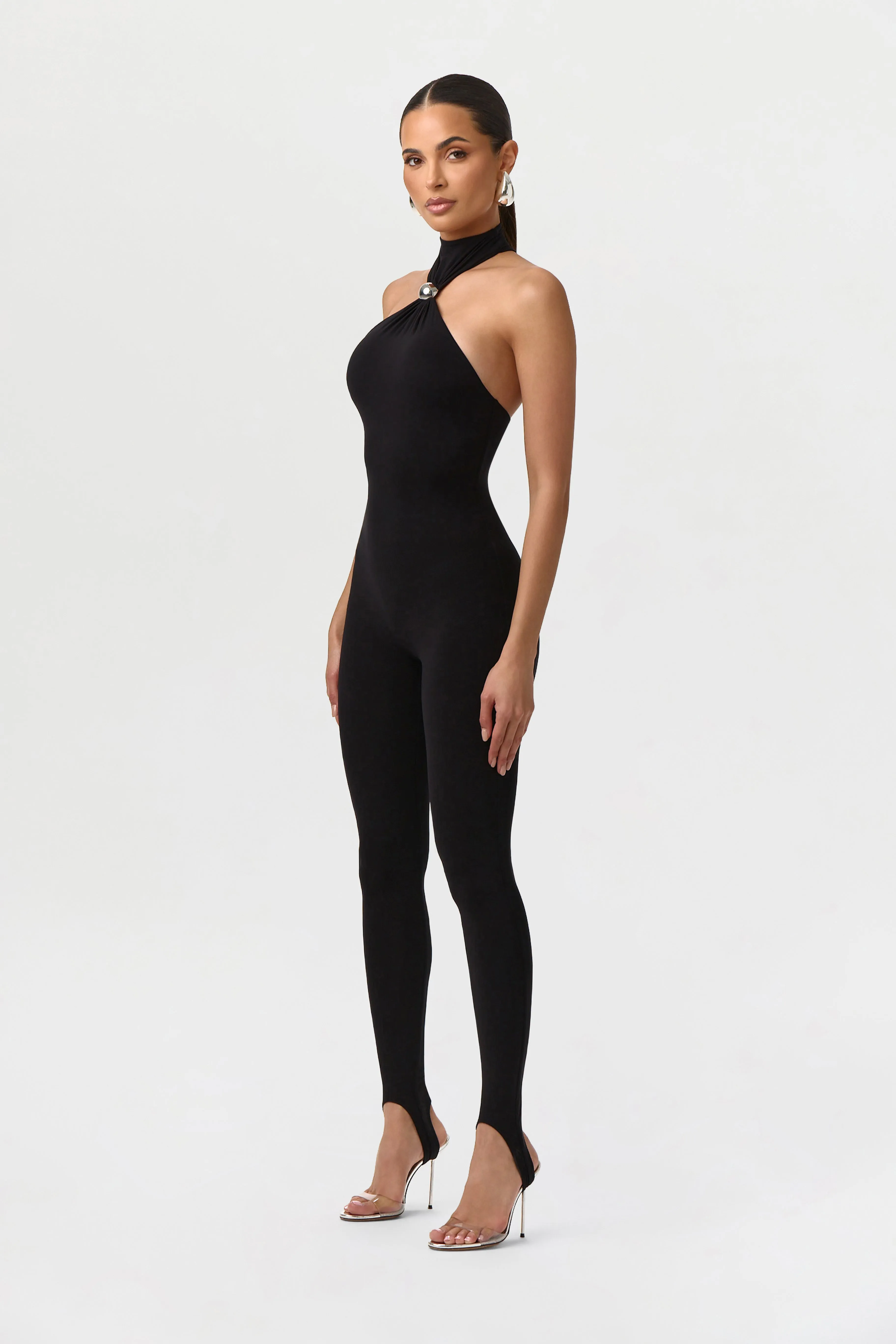 Naked Dome Stirrup Jumpsuit sold by Naked Wardrobe product image thumbnail 4