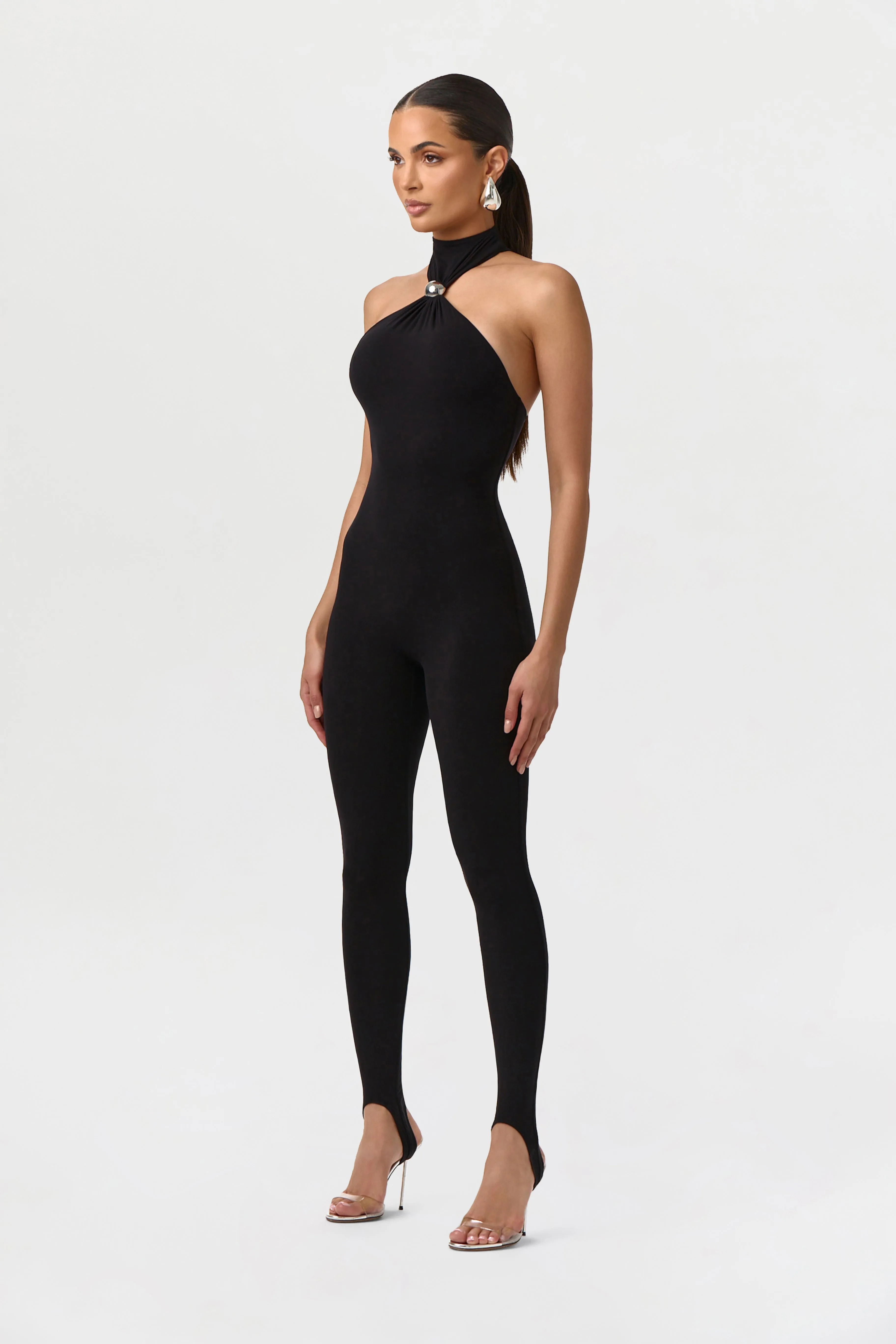 Naked Dome Stirrup Jumpsuit sold by Naked Wardrobe product image thumbnail 3