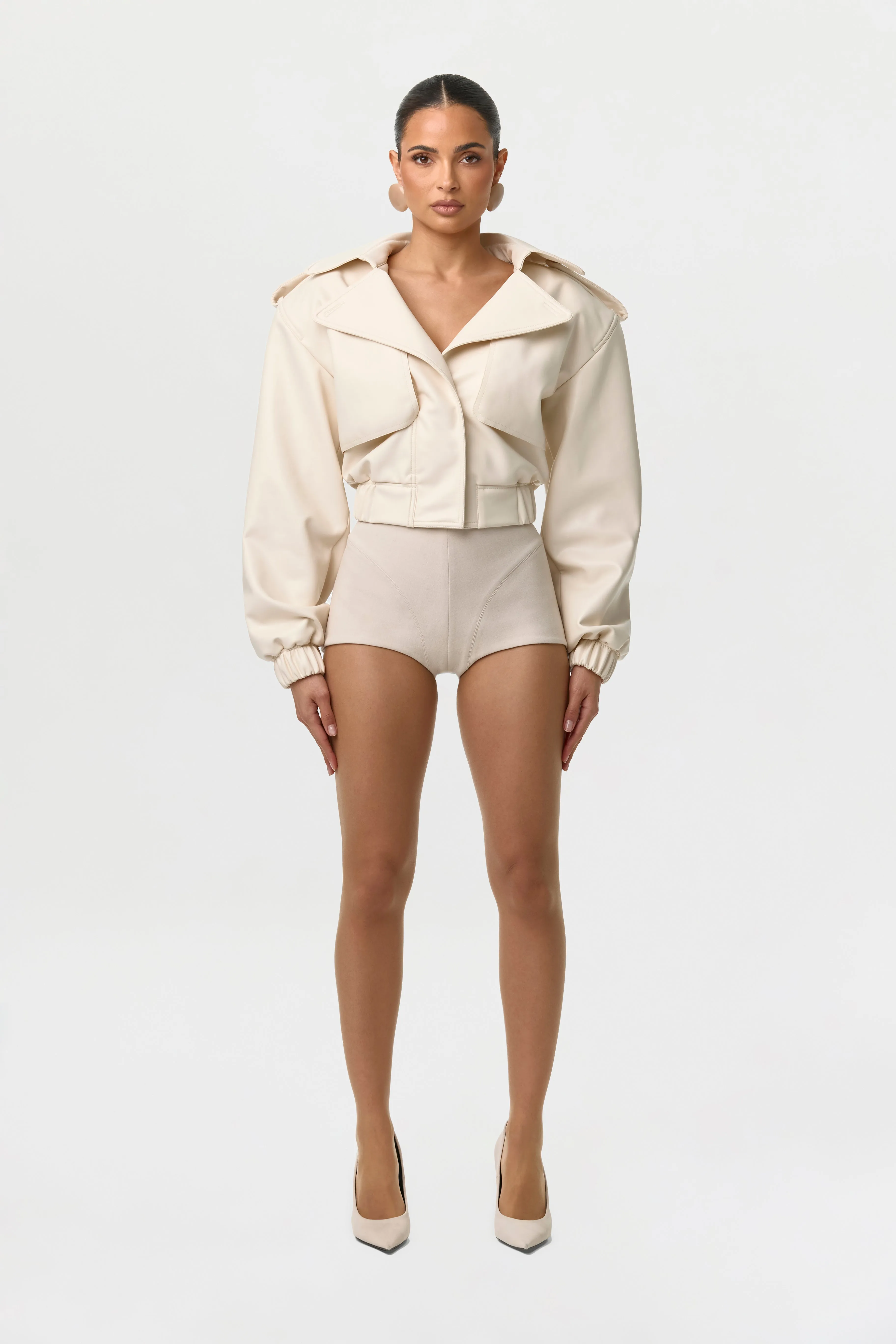 Suiting Micro Boy Shorts sold by Naked Wardrobe product image thumbnail 2