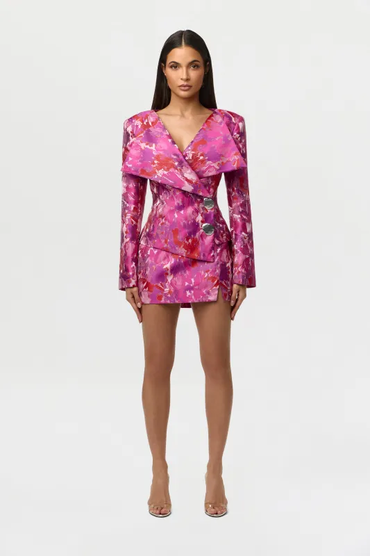 Suiting Jacquard Mini Skirt made by Naked Wardrobe