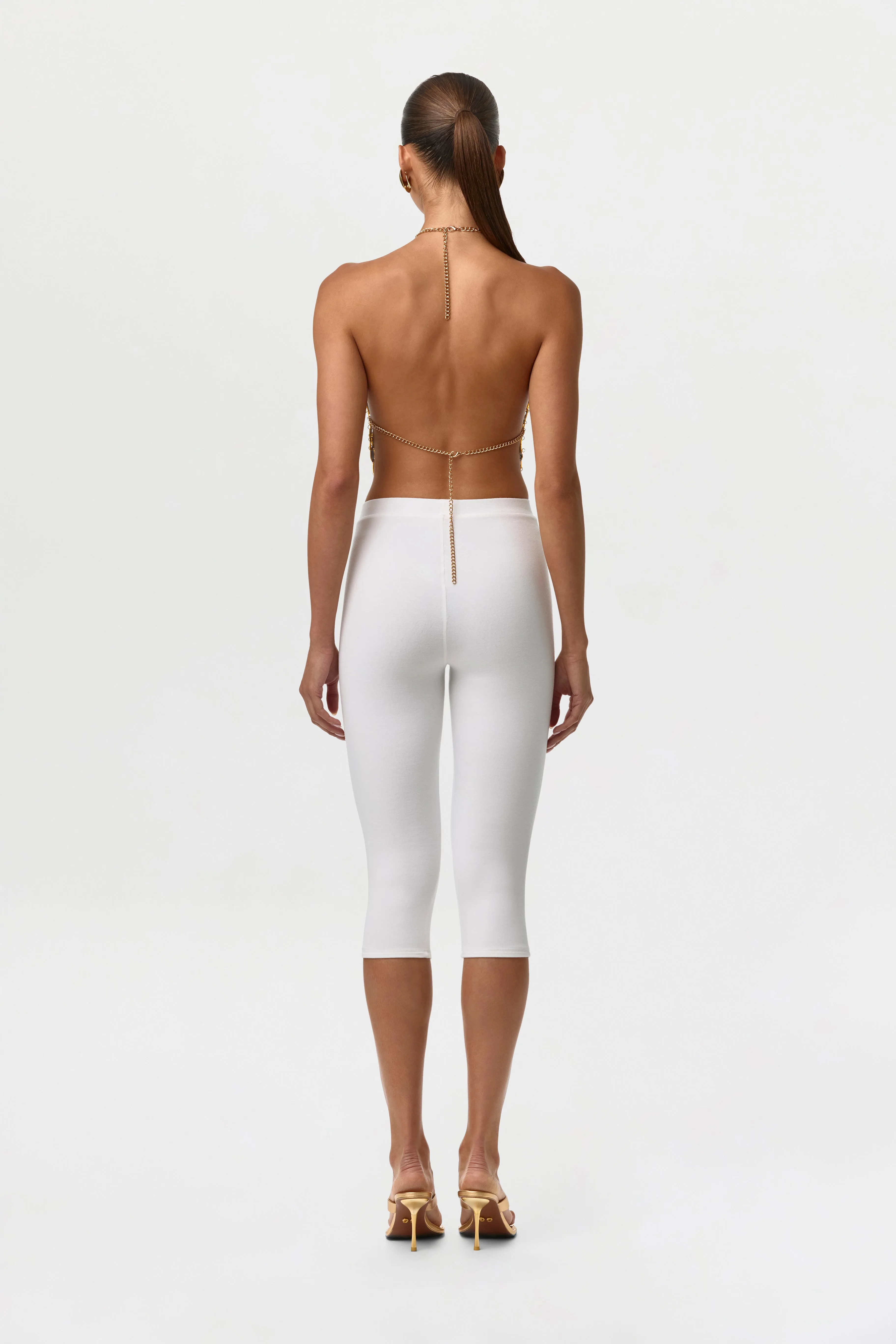 Smooth Sculpt Waist Capri Leggings sold by Naked Wardrobe product image thumbnail 5