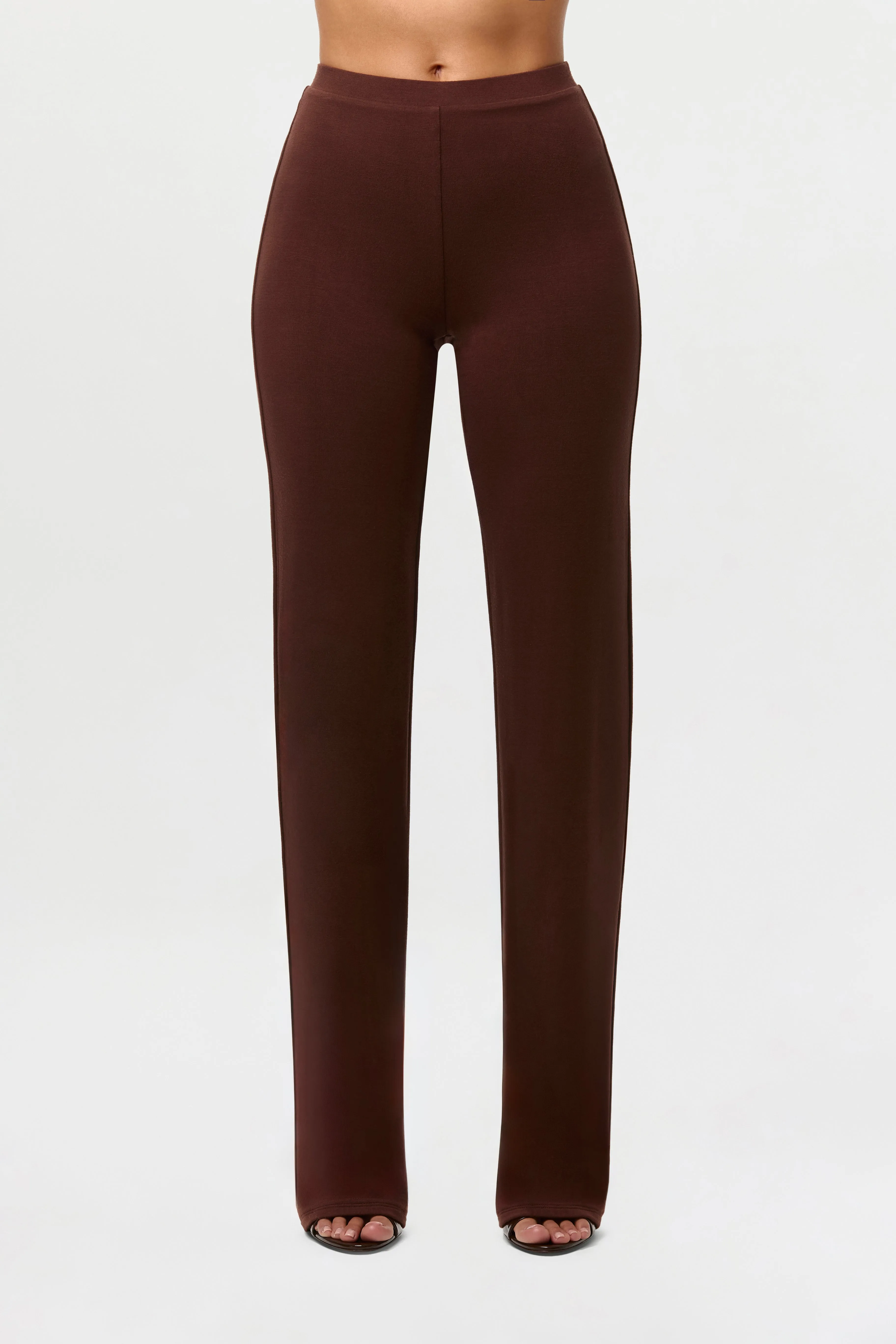 Smooth Straight Leg Pants Petite sold by Naked Wardrobe product image thumbnail 5