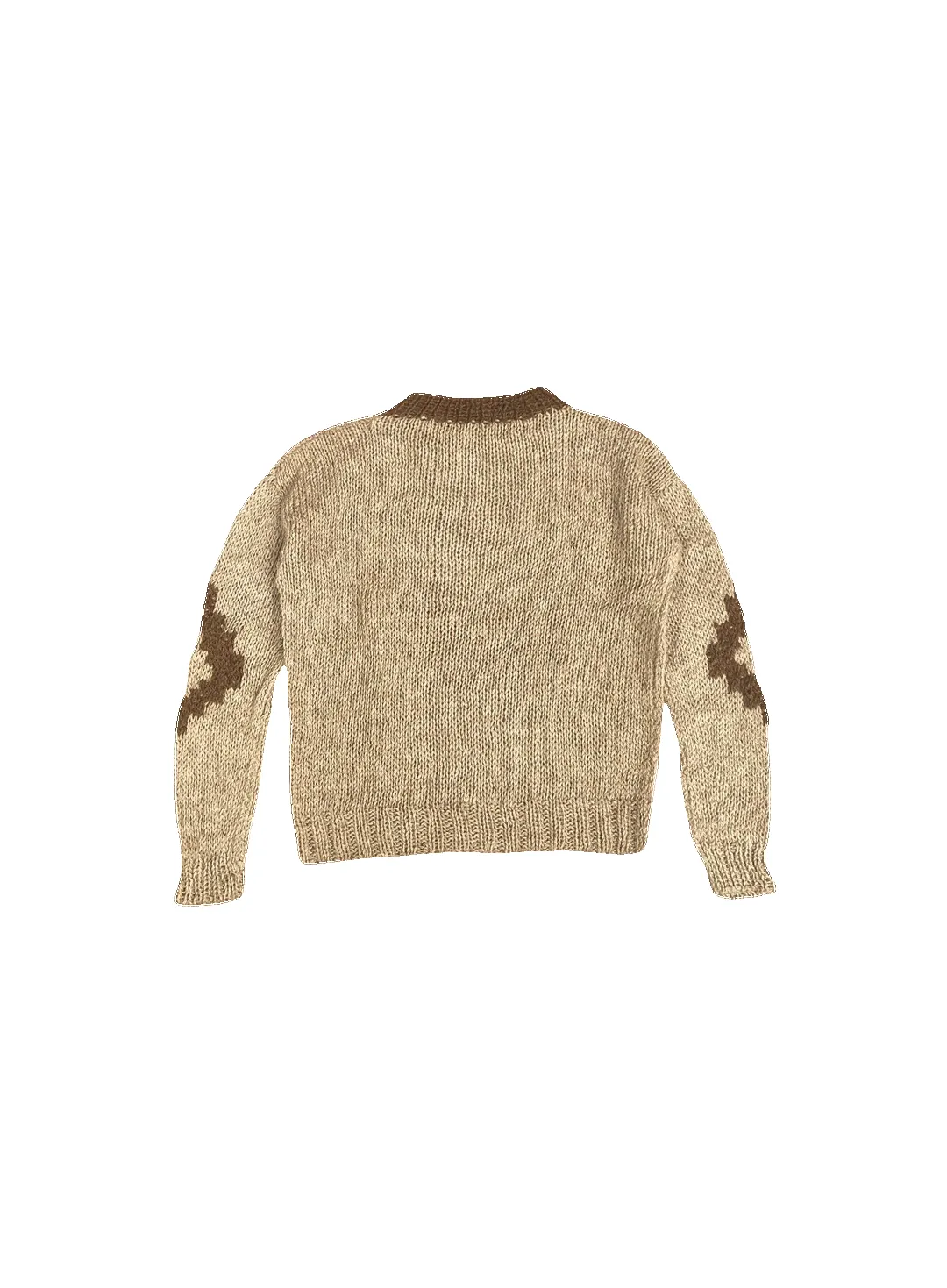 Red Horse Hand-Knitted Llama Sweater sold by Fields Outfitting product image thumbnail 2