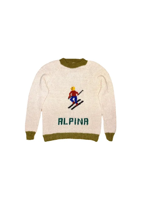 Alpina Hand-Knitted Llama Sweater sold by Fields Outfitting