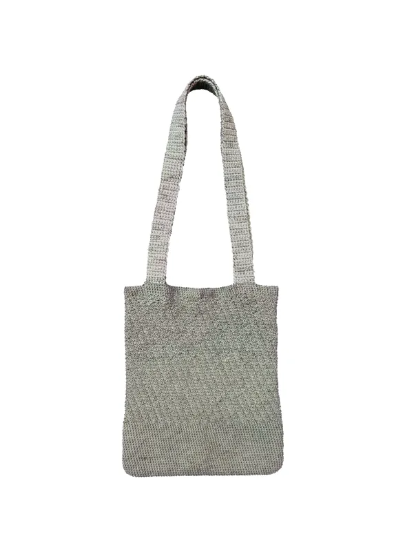 Mate Green Crochet Tote Bag made by Fields Outfitting