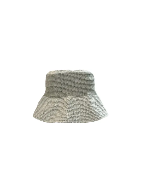Mate Green Crochet Bucket Hat made by Fields Outfitting