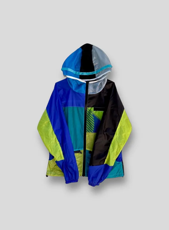 Upcycled Parachute Jacket (Small - D.28.23) made by Fields Outfitting