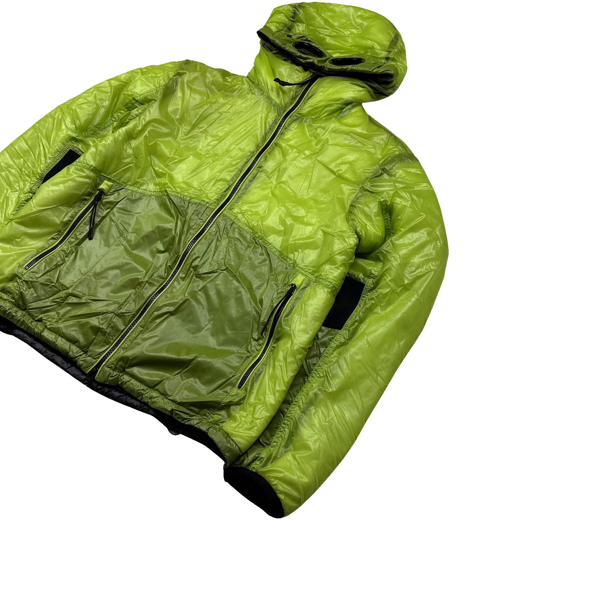 CP Company Lime Two Tone Outline Primaloft Goggle Jacket - Medium sold by Mat's Island product image thumbnail 5