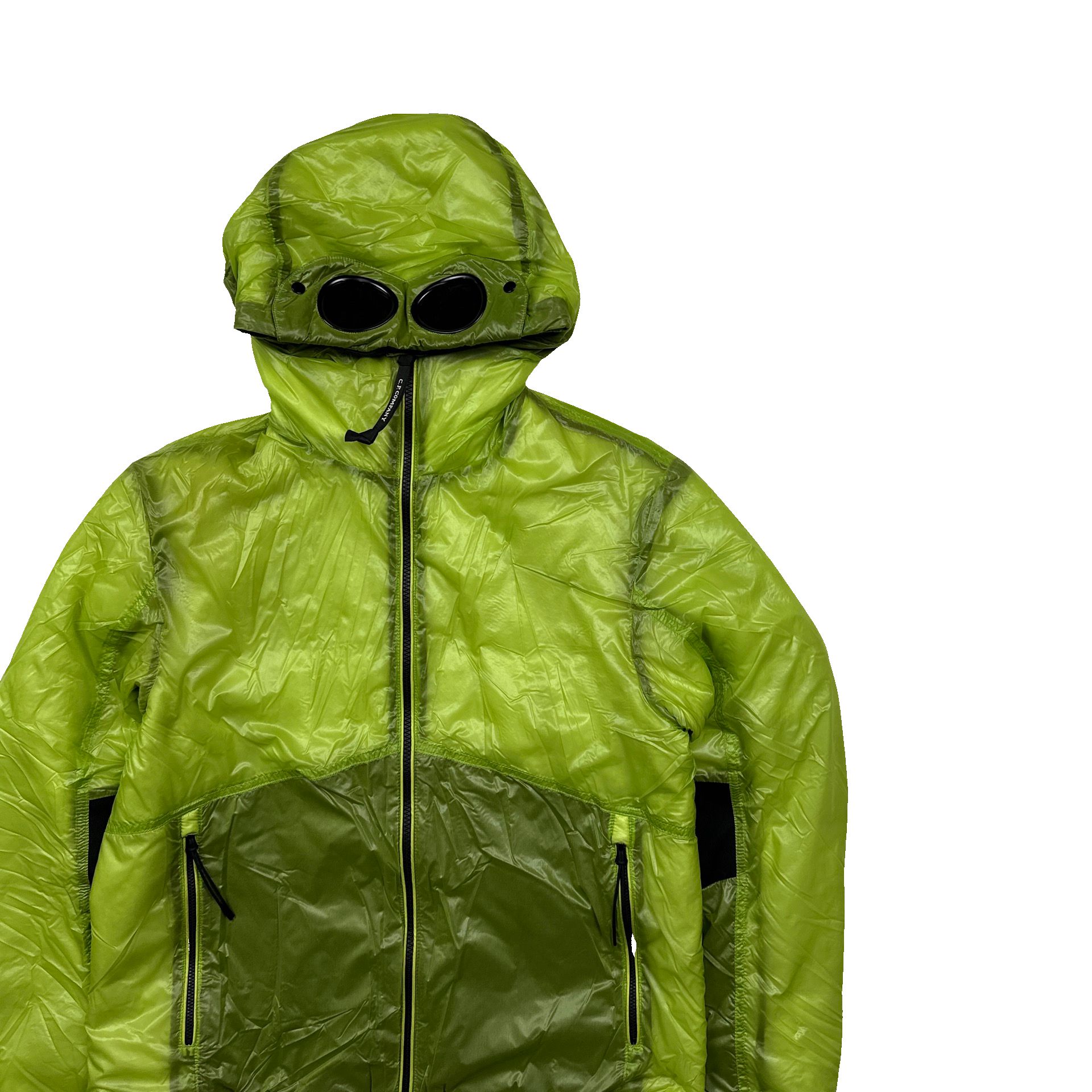 CP Company Lime Two Tone Outline Primaloft Goggle Jacket - Medium sold by Mat's Island product image thumbnail 3