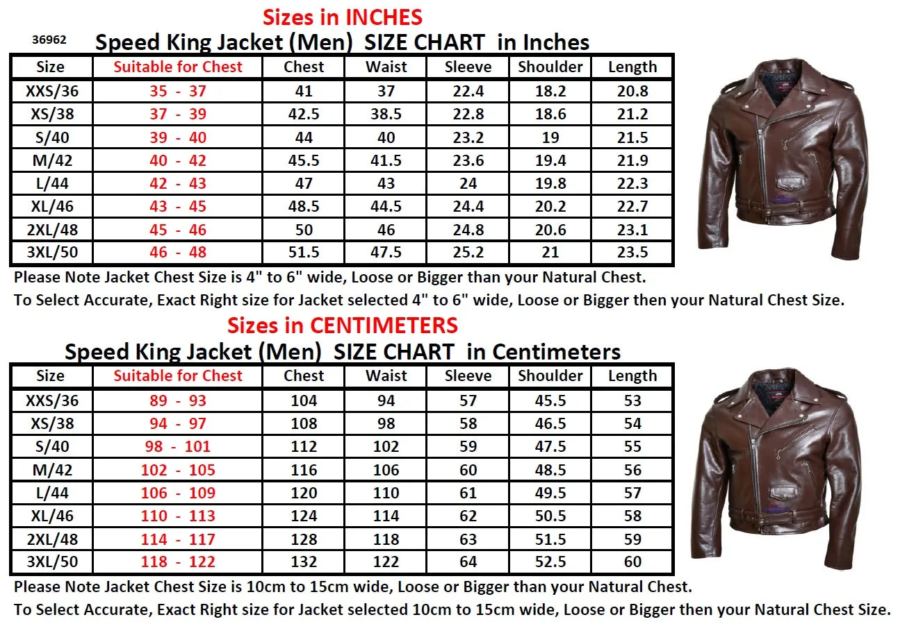 Five Star Leather Speed King Jacket Made from Horsehide sold by Five Star Leather product image thumbnail 3