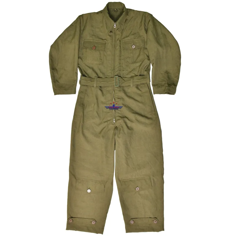 FiveStar Leather Repro USAAF Suit Summer Flying AN-6550 Flying Suit sold by Five Star Leather