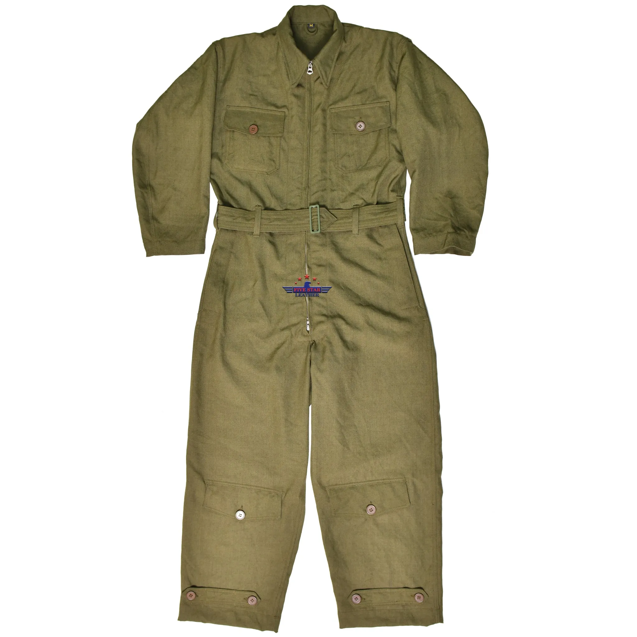 FiveStar Leather Repro USAAF Suit Summer Flying AN-6550 Flying Suit sold by Five Star Leather