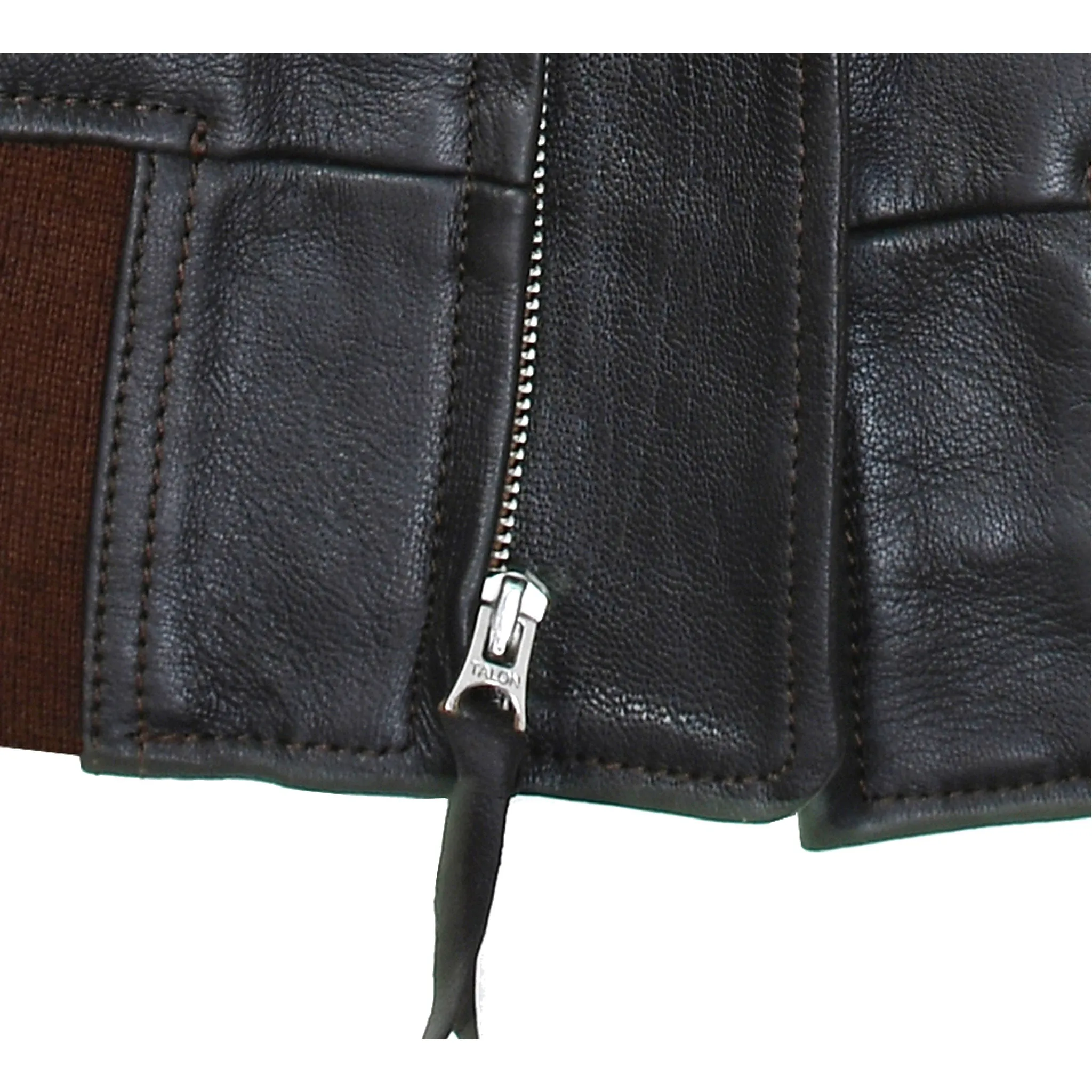 Men's G-1 55J14 Naval US Military Leather Flight Bomber Jacket sold by Five Star Leather product image thumbnail 5