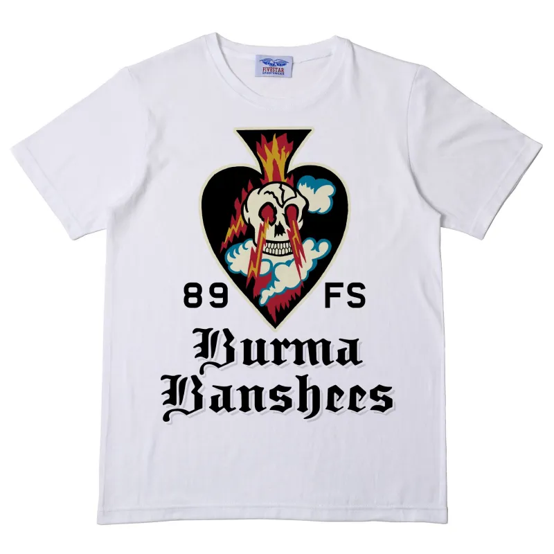 FiveStar Leather 89th Fighter Squadron Tubular T-Shirt 100% Cotton White sold by Five Star Leather