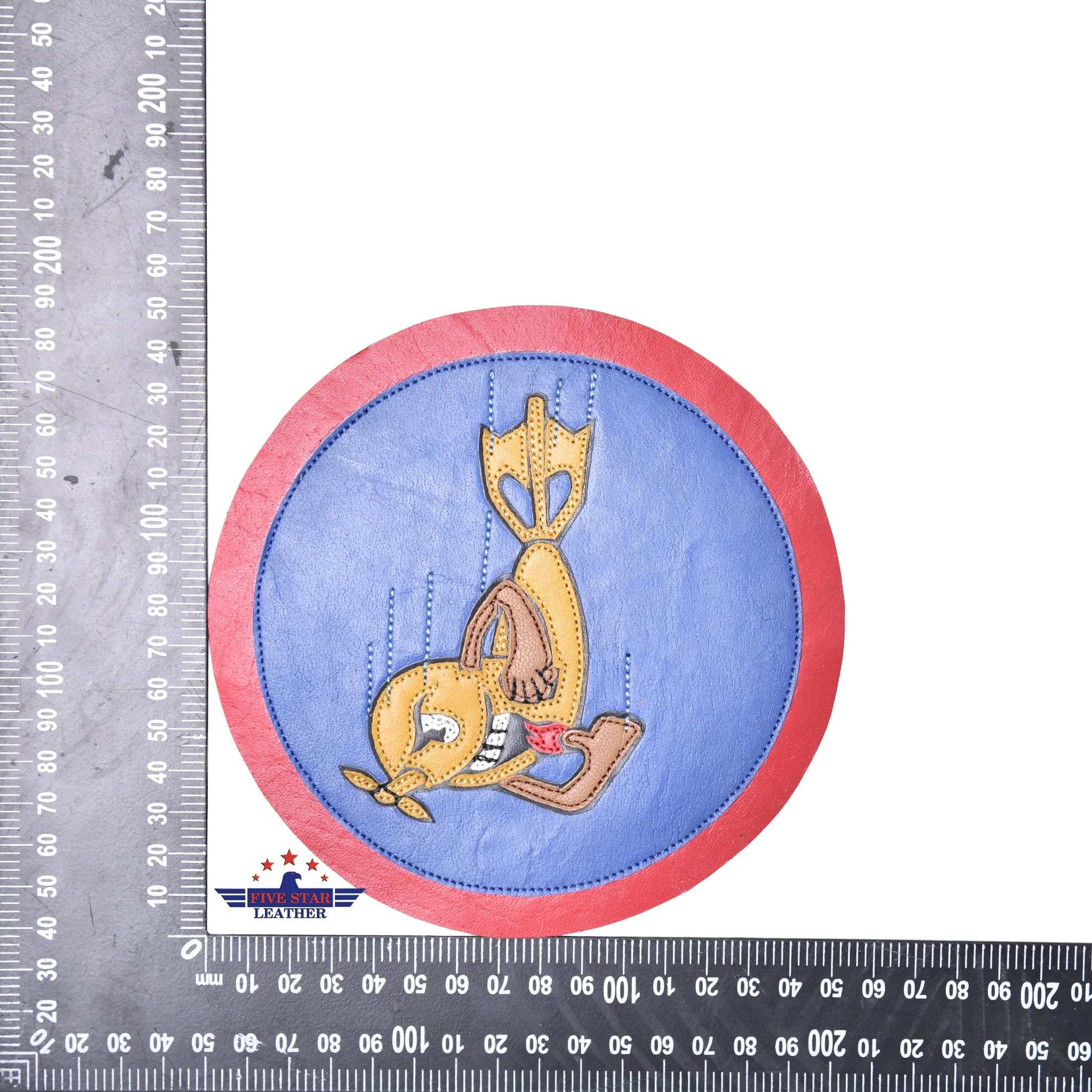 Fivestar Leather 98th Bombardment Squadron Leather Patch sold by Five Star Leather product image thumbnail 3