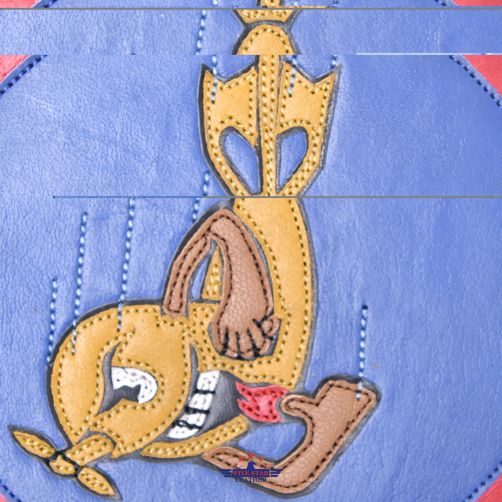 Fivestar Leather 98th Bombardment Squadron Leather Patch sold by Five Star Leather product image thumbnail 2