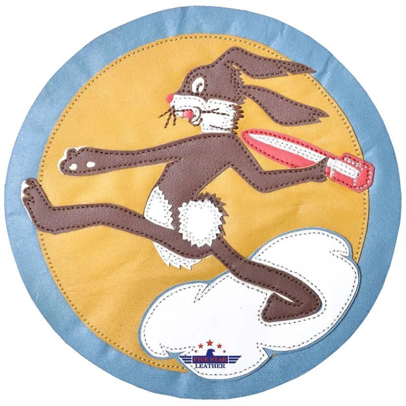 Fivestar Leather 463d Bombardment Squadron Leather Patch made by Five Star Leather