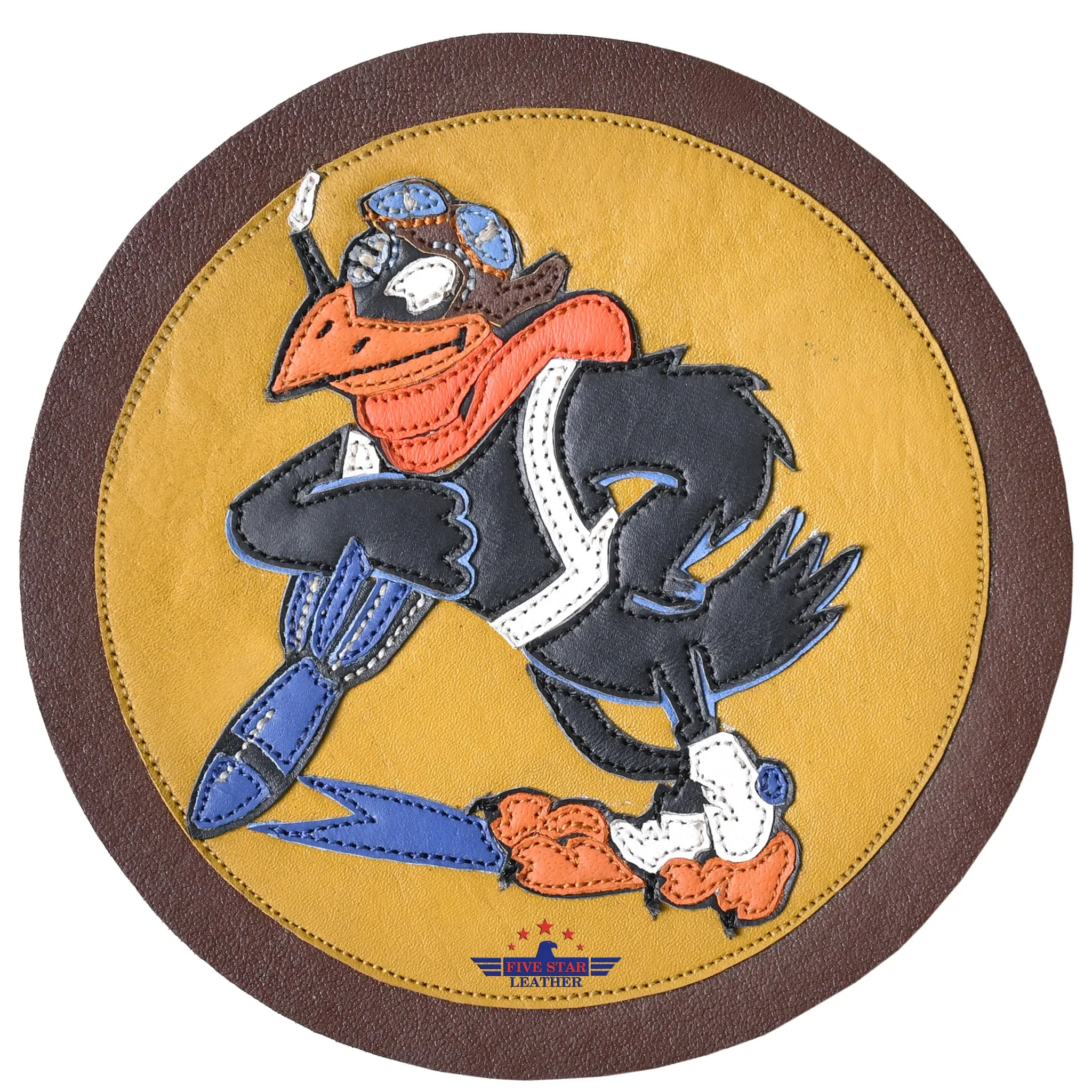 Fivestar Leather 47th Bombardment Leather Patch sold by Five Star Leather