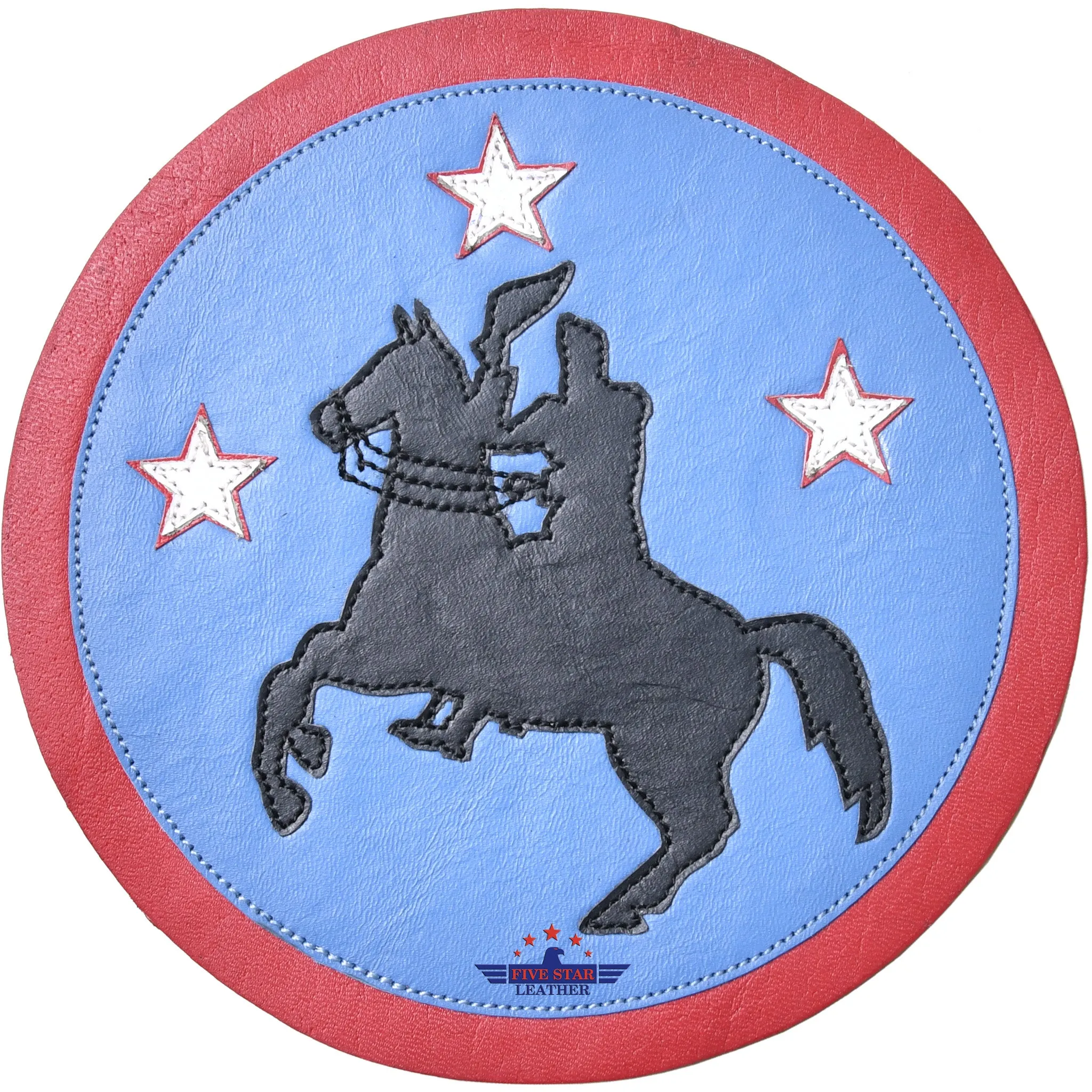 Fivestar Leather 105th Airlift Squadron Leather Patch sold by Five Star Leather