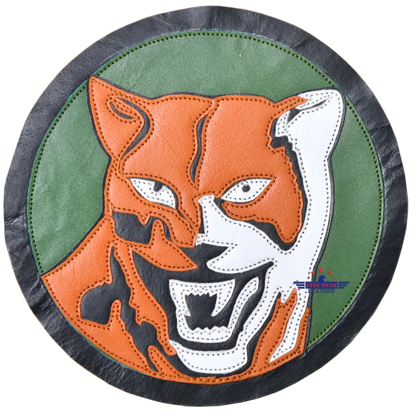 Fivestar Leather 120th Fighter Squadron Leather Patch made by Five Star Leather