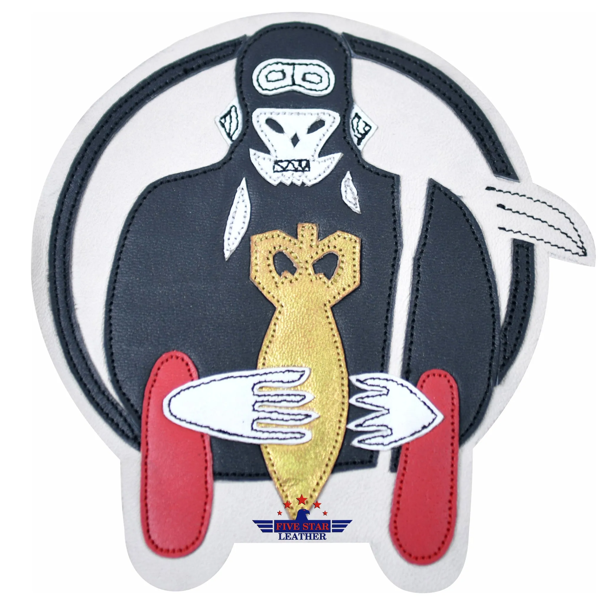 Fivestar Leather 375th Bombardment Squadron Leather Patch sold by Five Star Leather