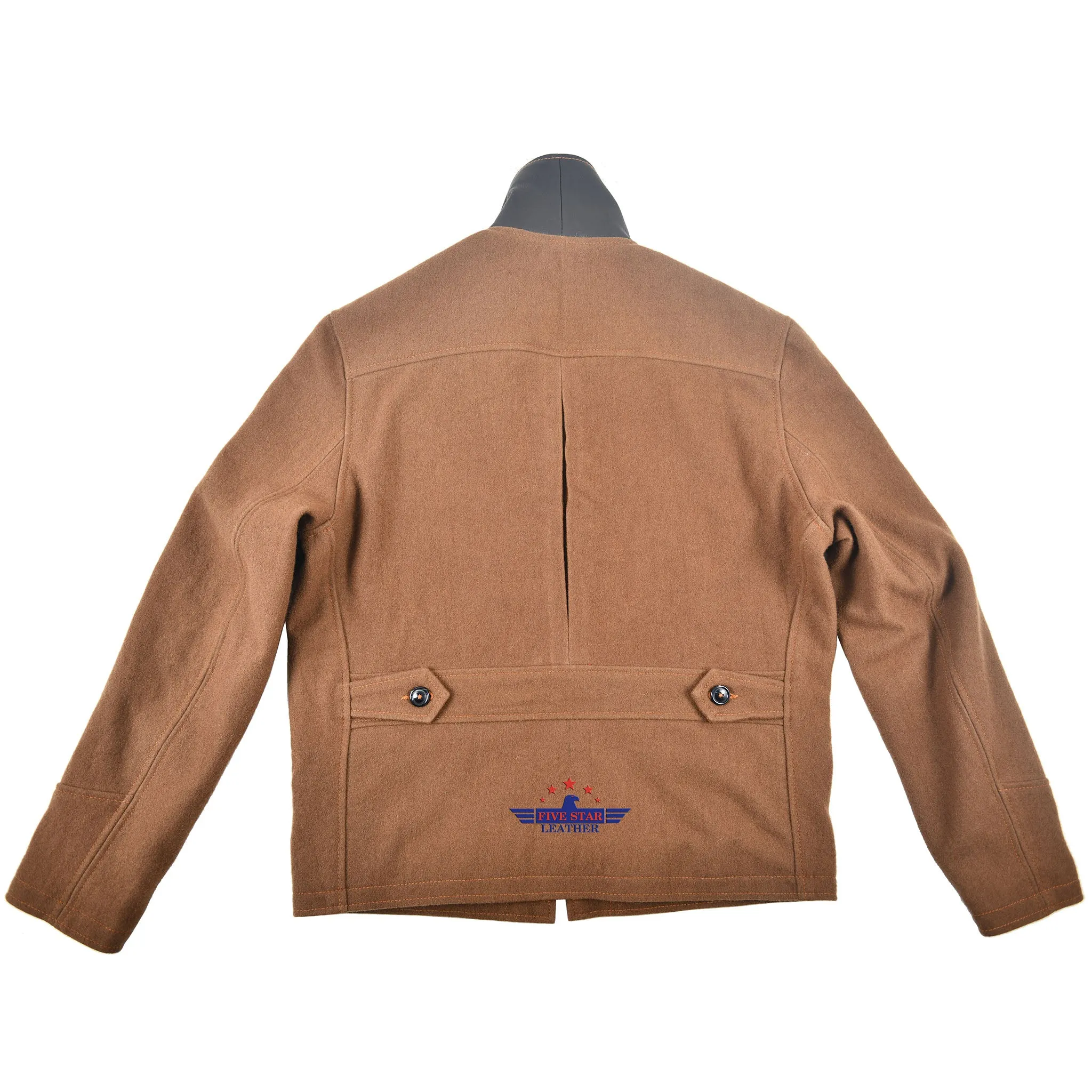 FiveStar leather 40s Style Men Sports Jacket Wool Fabric sold by Five Star Leather product image thumbnail 2