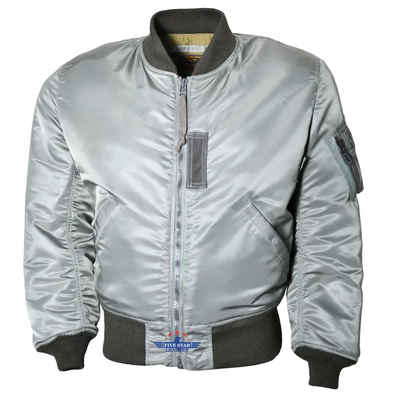 FiveStar Leather Repro 1950s USAF Type MA-1 Flight Jacket sold by Five Star Leather