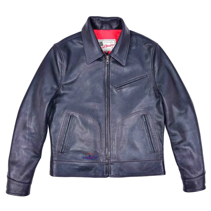 Fivestar Leather Road Master Rider's Jacket Men Black sold by Five Star Leather