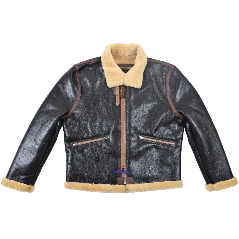 FiveStar Leather USAAF Type D-1 Mechanics Jacket Winter sold by Five Star Leather