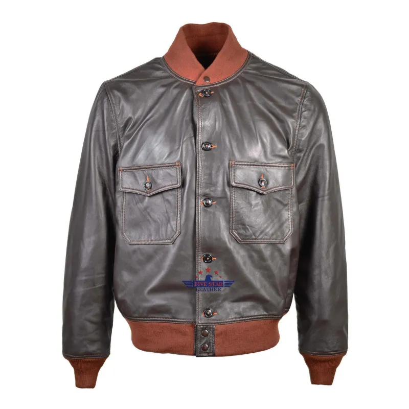 FiveStar Leather U.S. Naval 37J1 Capeskin Leather Aviator Flight Jacket sold by Five Star Leather