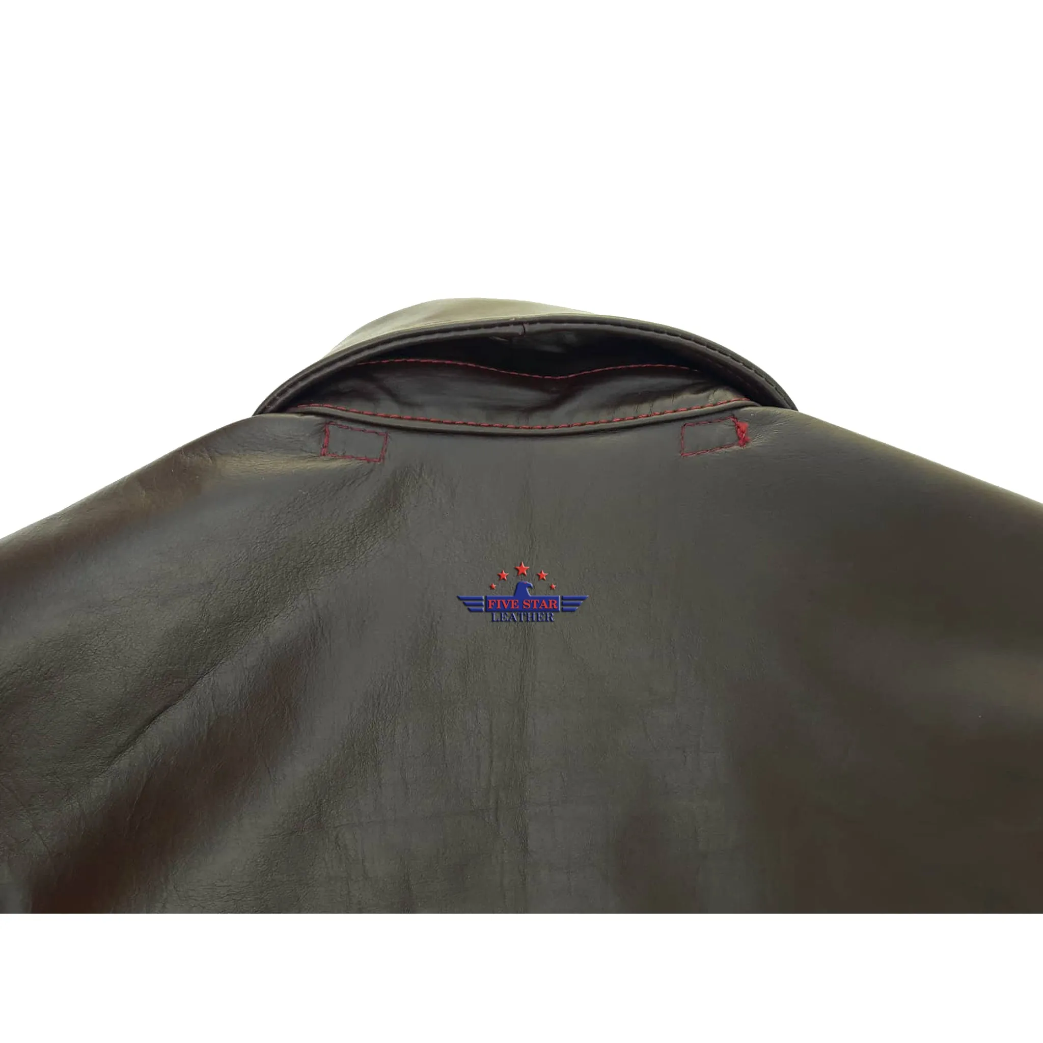 Men A2 Repro 1939 Werber Sportswear Military Flight Horse Hide Leather Jacket sold by Five Star Leather product image thumbnail 5