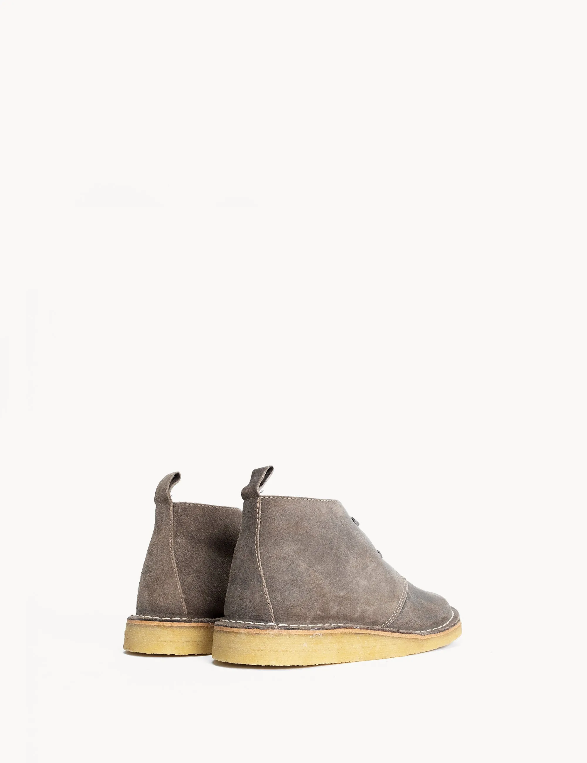 Silja In Taupe Waxed Suede With a Crepe Sole sold by DICO Copenhangen product image thumbnail 3