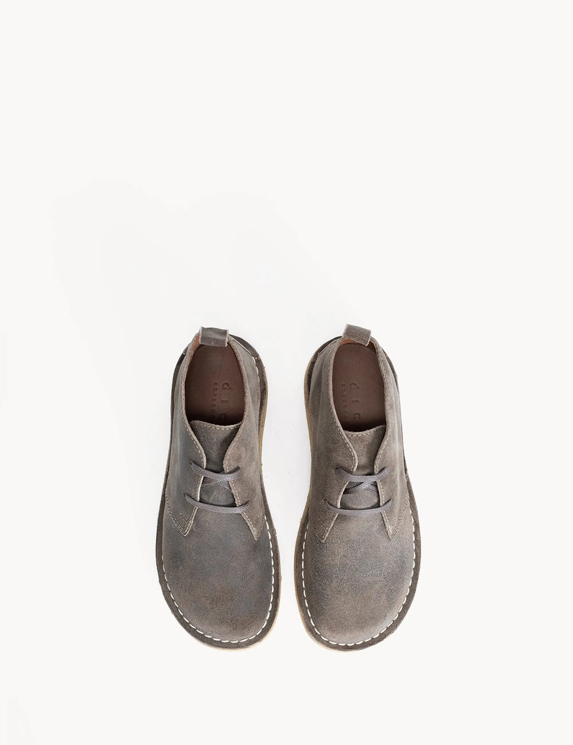 Silja In Taupe Waxed Suede With a Crepe Sole sold by DICO Copenhangen product image thumbnail 4