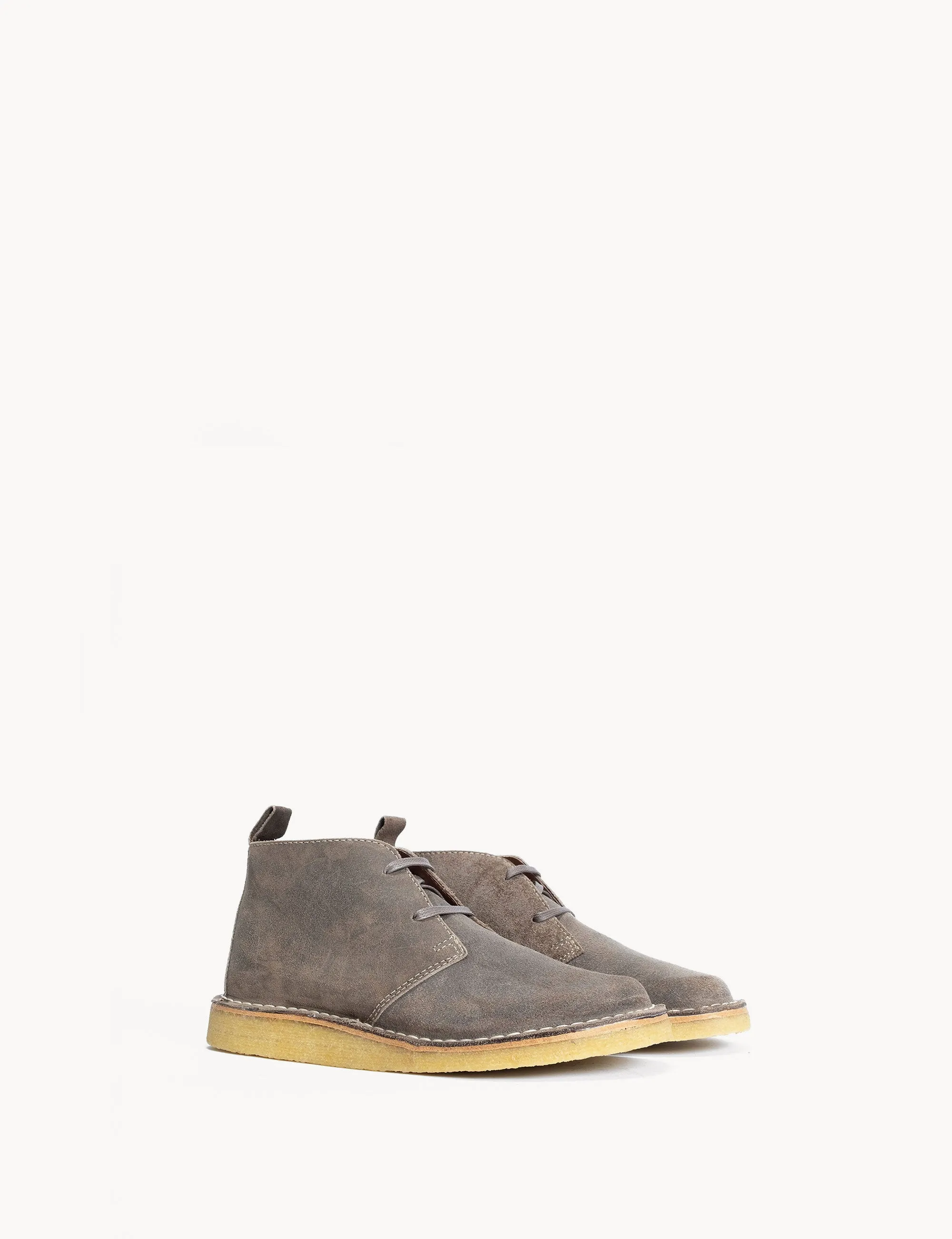 Silja In Taupe Waxed Suede With a Crepe Sole sold by DICO Copenhangen product image thumbnail 2